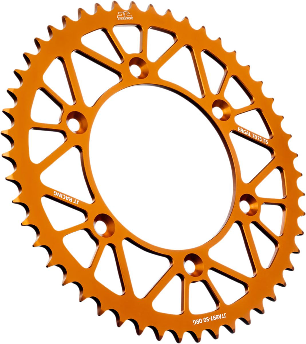 JT SPROCKETS Rear Sprocket - Orange - 50-Tooth JTA897.50ORG