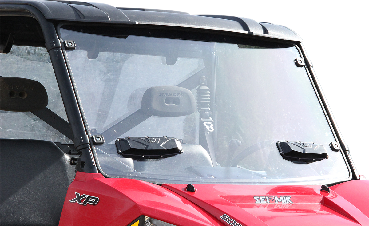 SEIZMIK Full Windshield - Vented - Polaris 25025