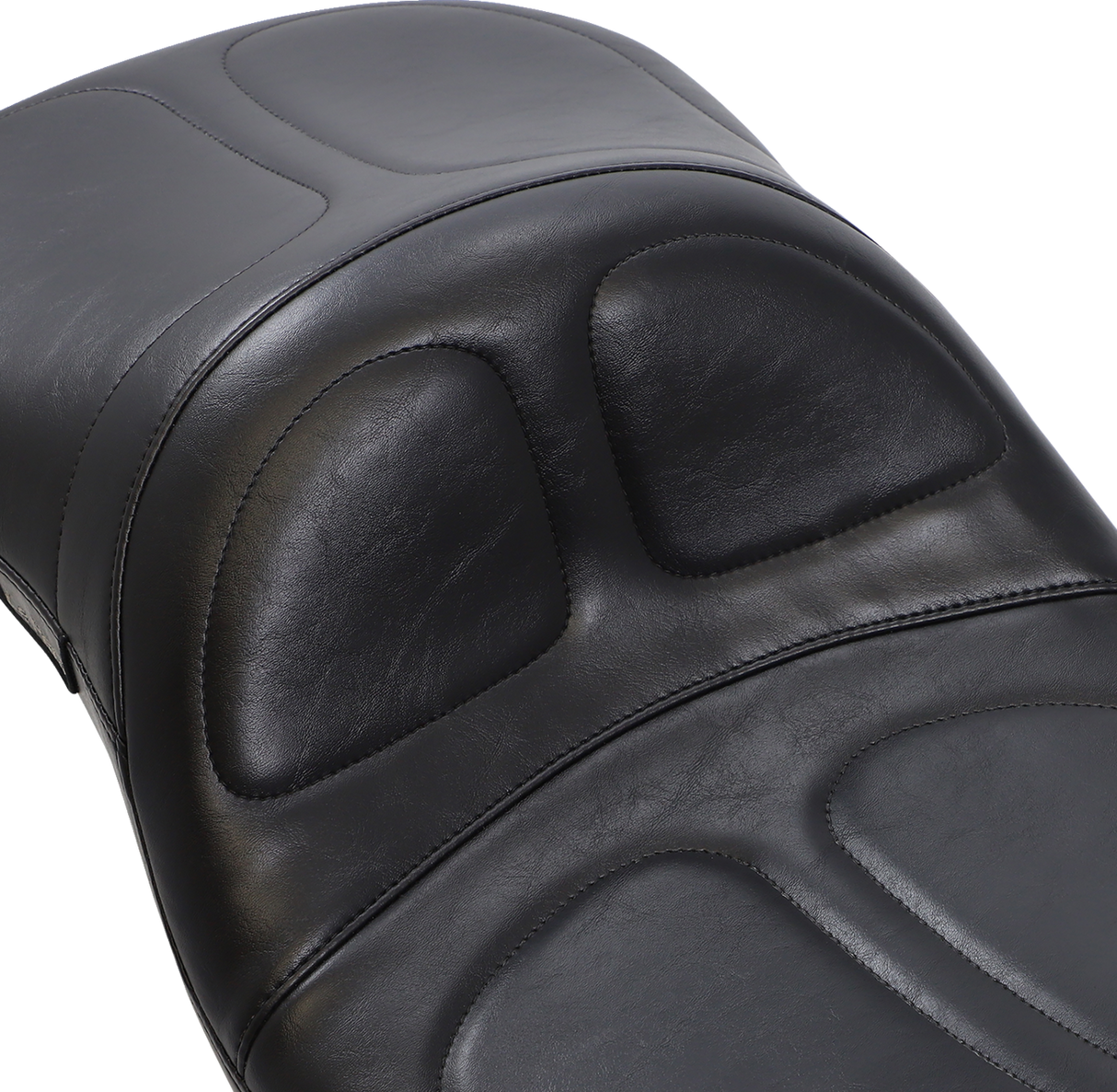 Asiento LE PERA Maverick Daddy Long Legs - Negro - Cosido - FLT '97-'01 LN-957DL