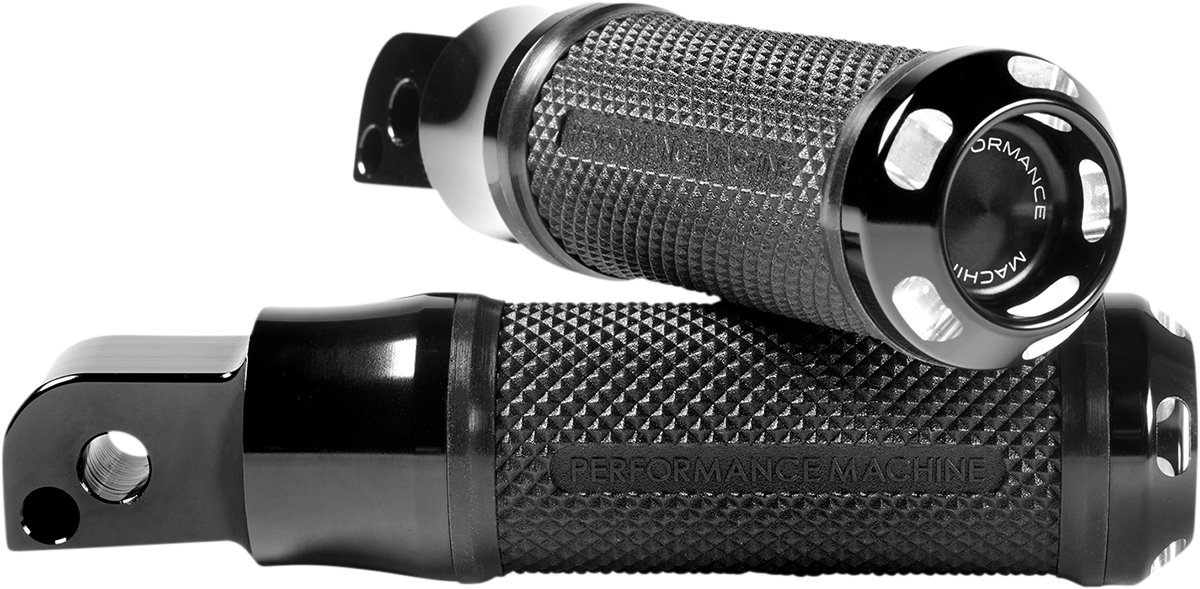 PERFORMANCE MACHINE (PM) Apex Fußrasten - M8 - Beifahrer - Schwarz 0035-1241M-BM