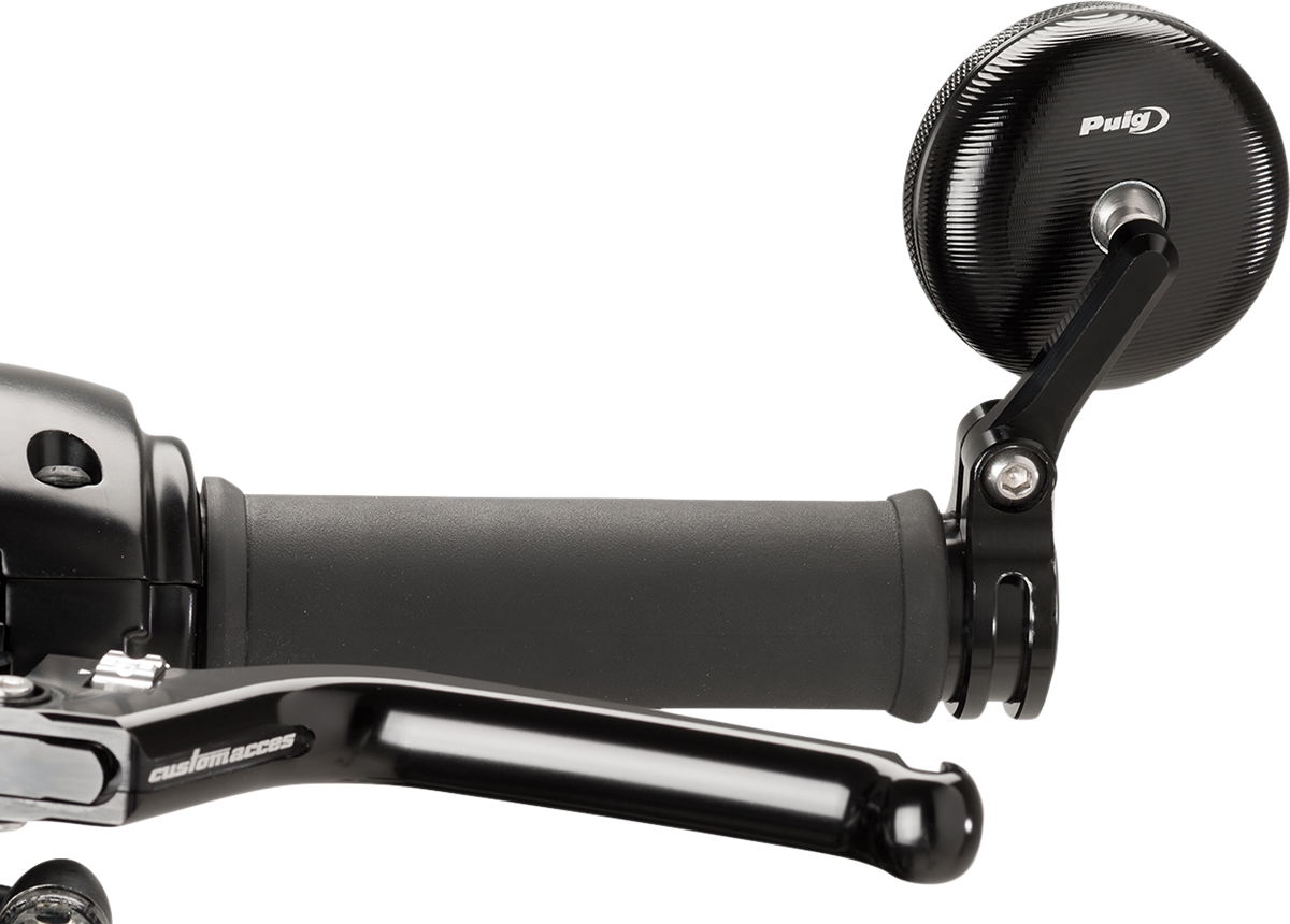 PUIG HI-TECH PARTS Espejo - Tracker - Retrovisor - Redondo - Negro 9506N