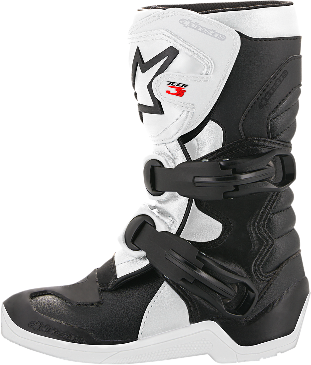 Botas ALPINESTARS Youth Tech 3S - Negro/Blanco - US 11 2014518-12-11