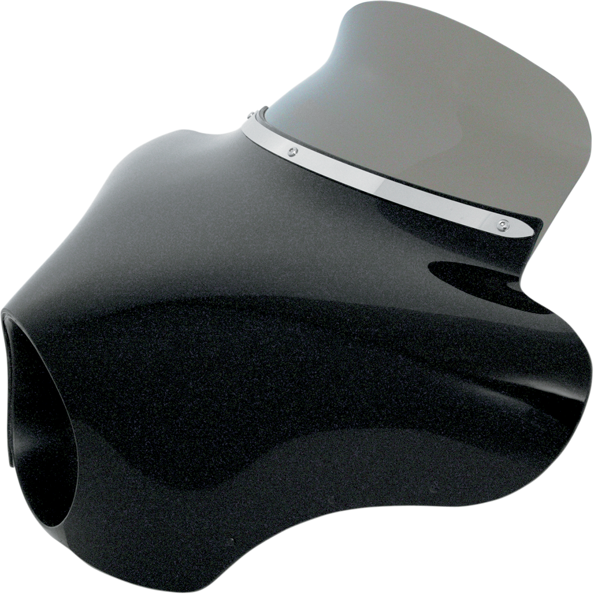 MEMPHIS SHADES Batwing Spoiler Shield - 6.5" - Black MEP8541