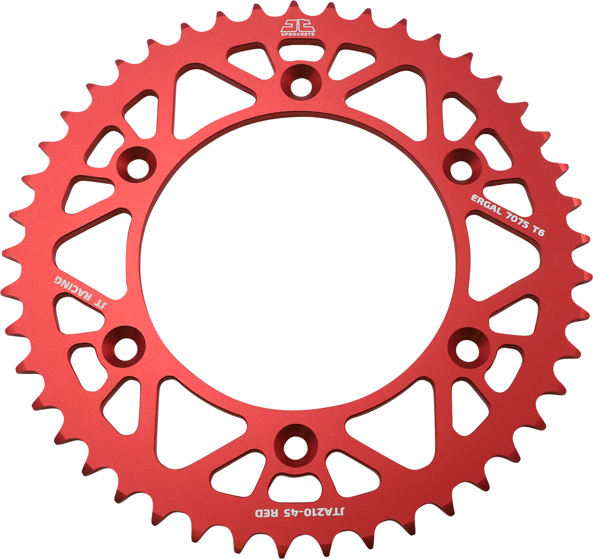 Piñón trasero JT SPROCKETS - Honda - Rojo - 45 dientes JTA210.45RED