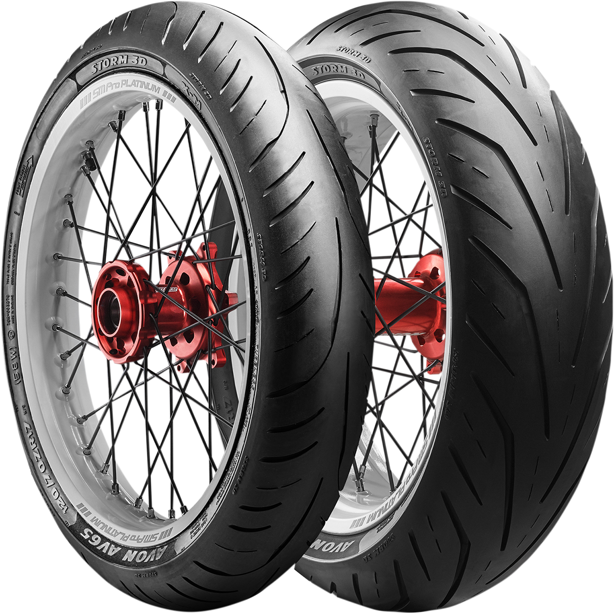 AVON Tire - Storm 3D X-M - Front - 110/70R17 - (54W) 4210012