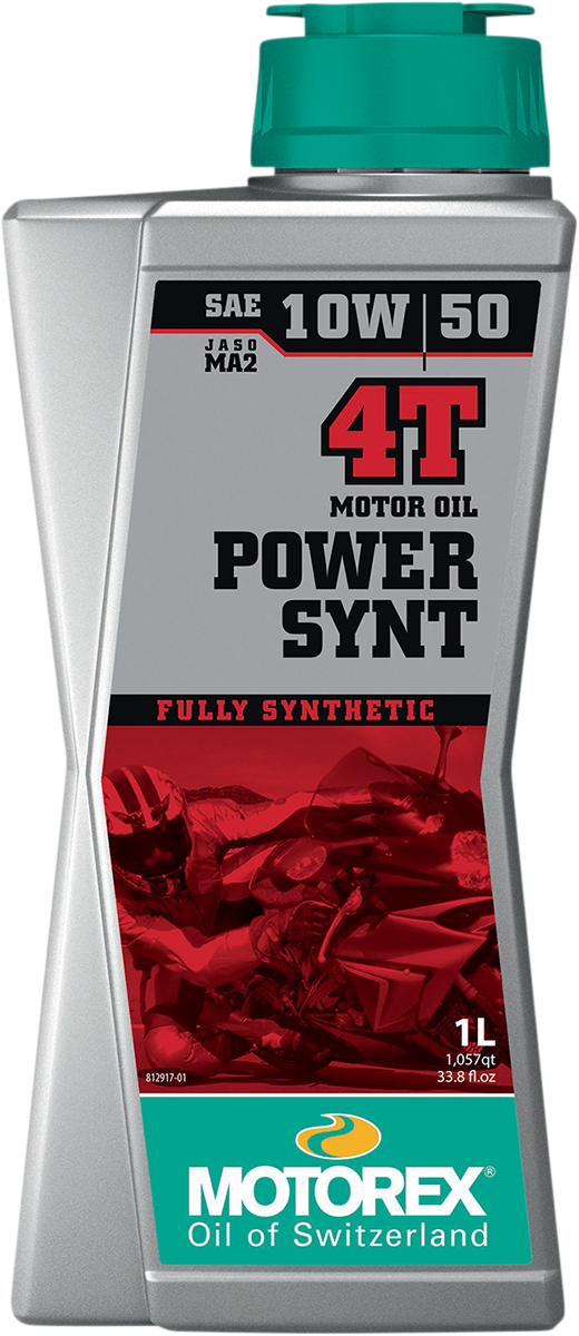 Aceite de motor MOTOREX Power Synt 4T - 10W-50 - 1L 198414