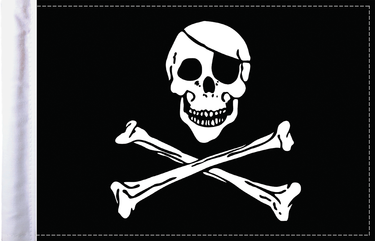 Bandera PRO PAD Jolly Roger - 6" x 9" FLG-JR