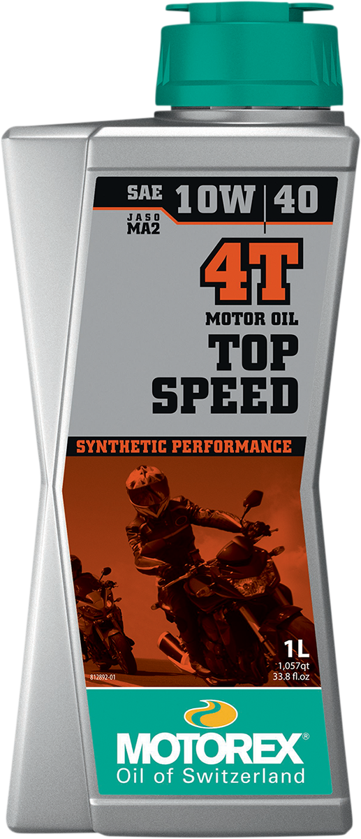 Aceite de motor MOTOREX Top Speed sintético 4T - 10W-40 - 1L 198402