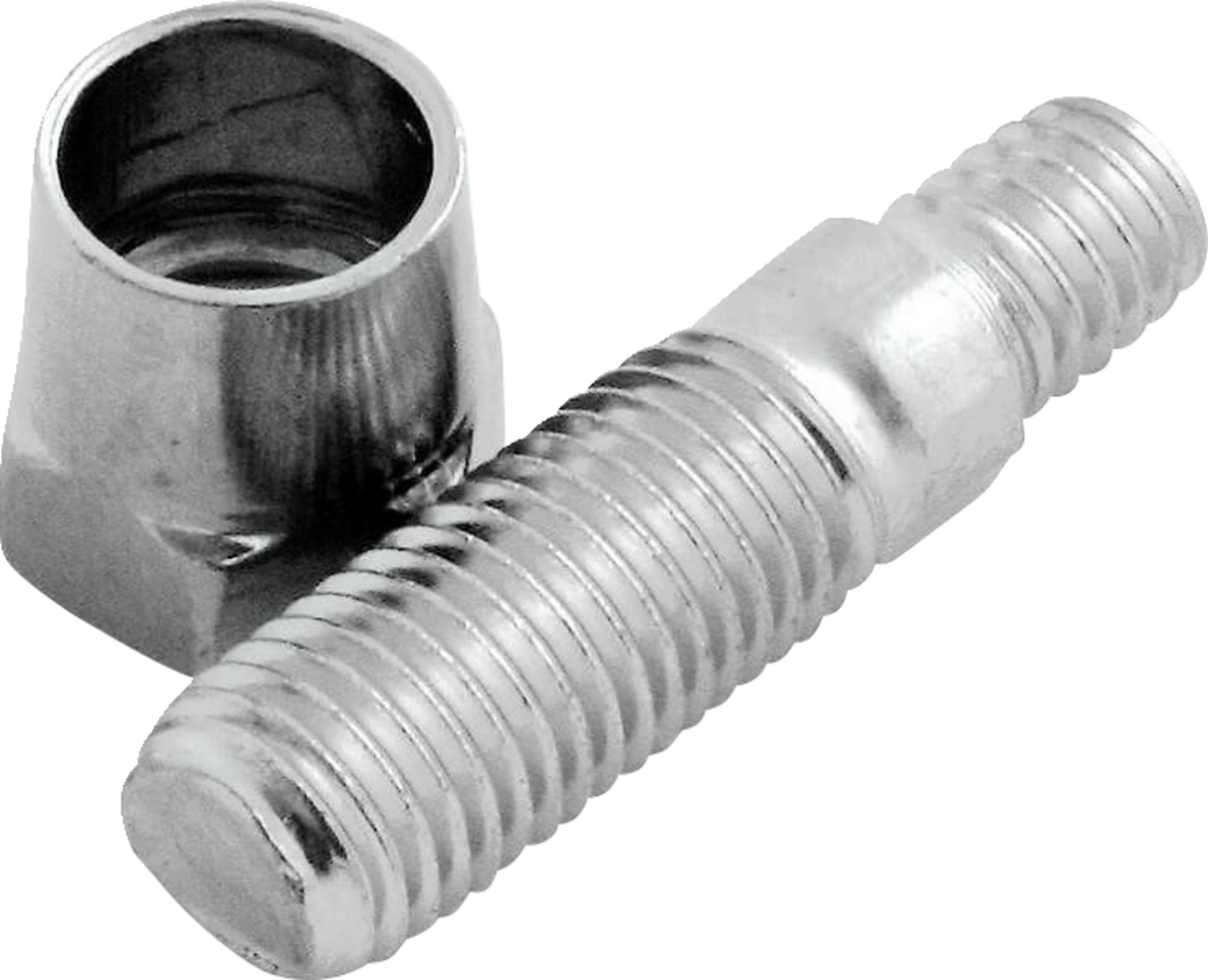 HIGHSIDER Spiegeladapter - M10 x 1,25 - 5/16" Gewinde - Chrom 304-005