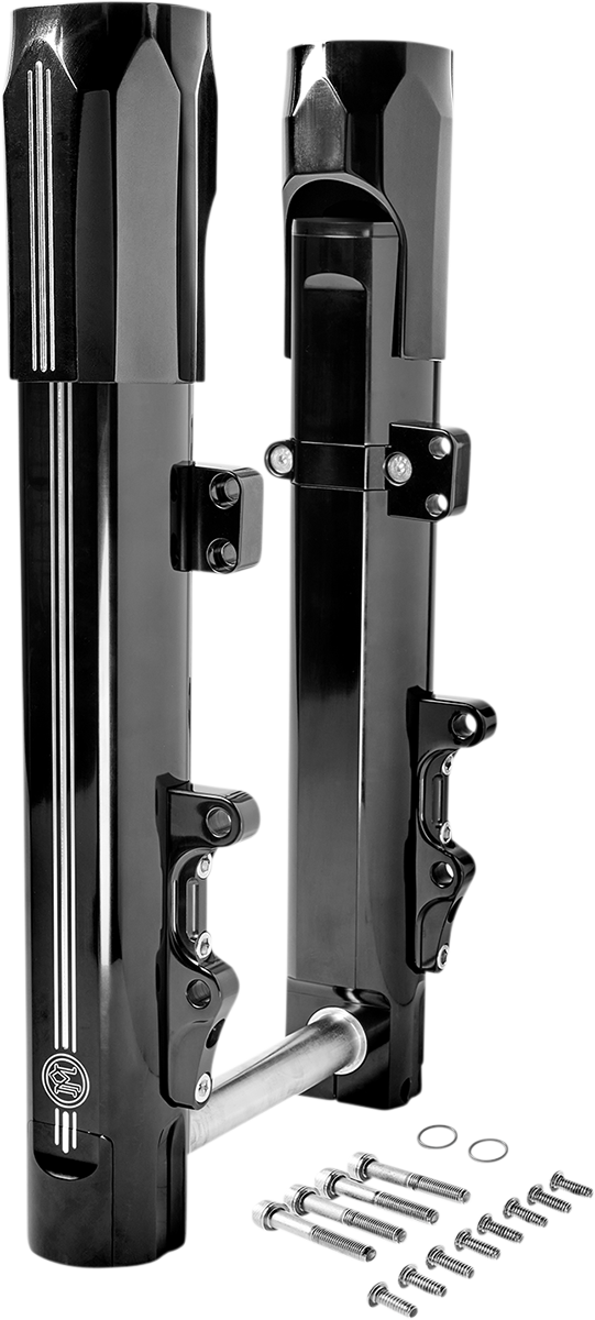 PERFORMANCE MACHINE (PM) Lower Fork Leg - Contrast Cut - Dual Disc 0208-2173-BM