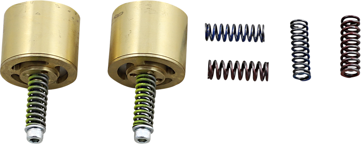 RACE TECH Gold Valve Cartridge Fork Emulators for Damping Rod Forks - 43 mm FEGV 4321