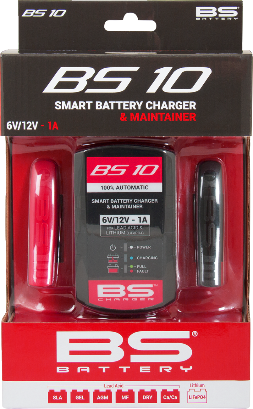 BS BATTERY Charger - BS10 - 6V/12V - 1A 700552