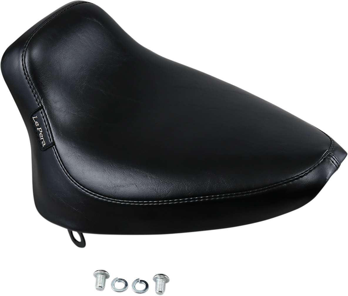 LE PERA Silhouette Solositz - glatt - Schwarz - Softail '84-'99 LGN-850