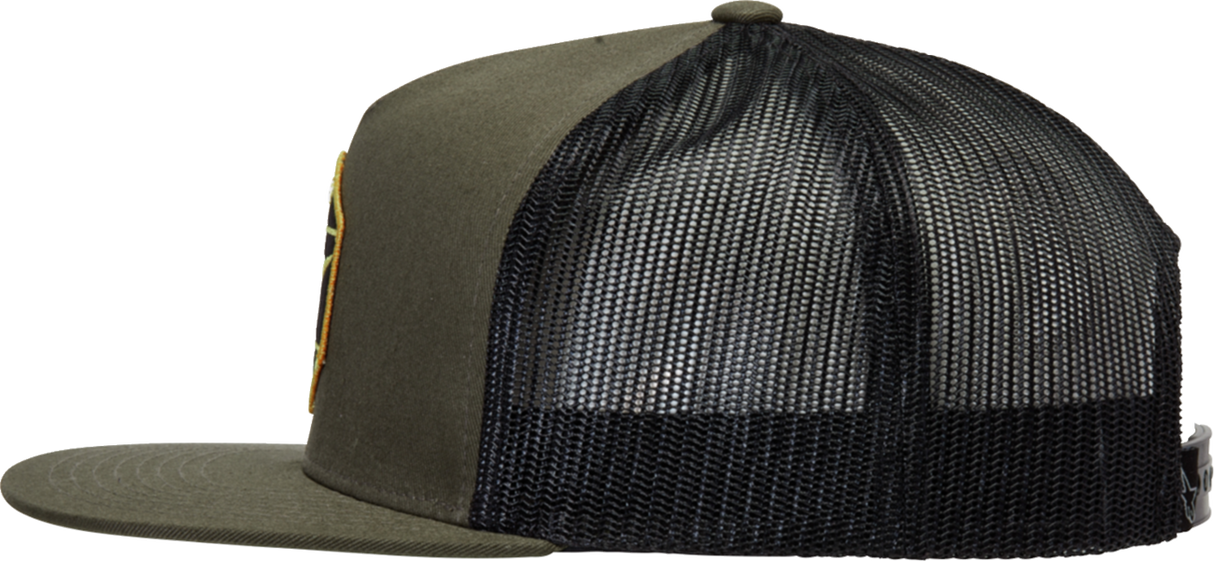 ALPINESTARS Bolt Trucker-Mütze, Militär/Schwarz, Einheitsgröße, 1213810146910OS