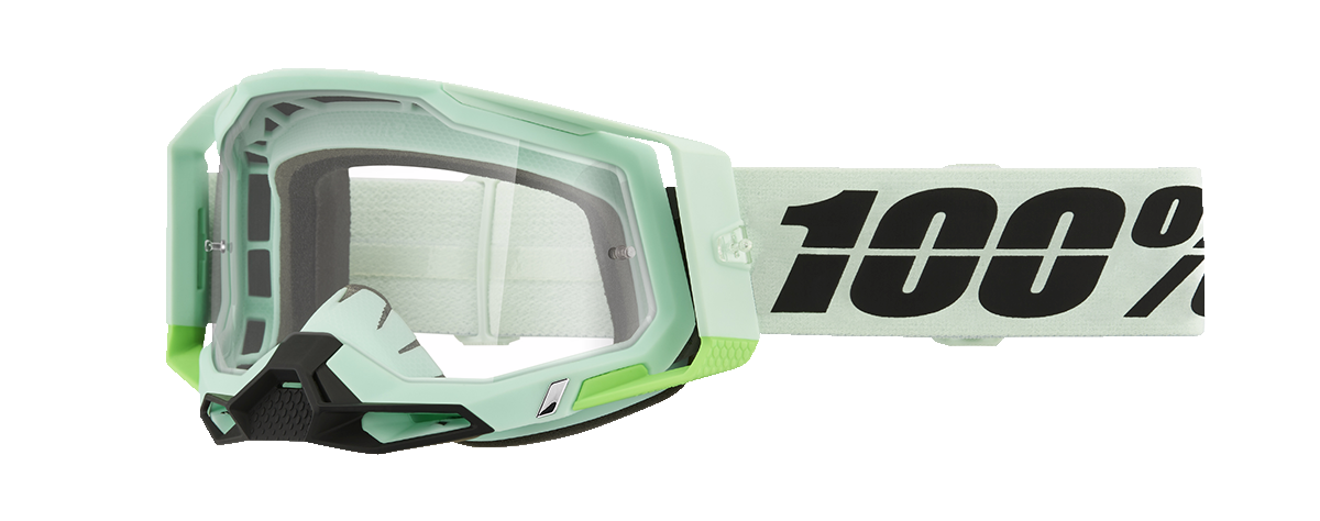 100% Racecraft 2 Schutzbrille - Palomar - Klar 50009-00025