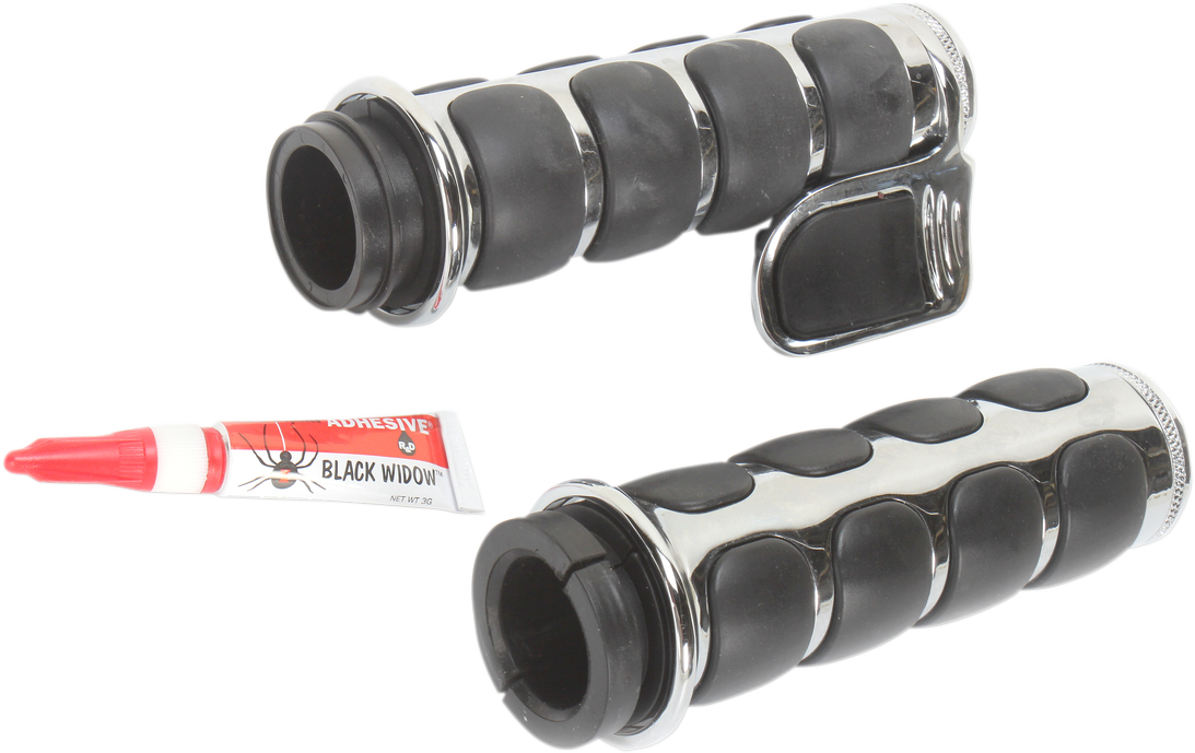 KURYAKYN Grips - ISO® - TBW - Chrome 6343