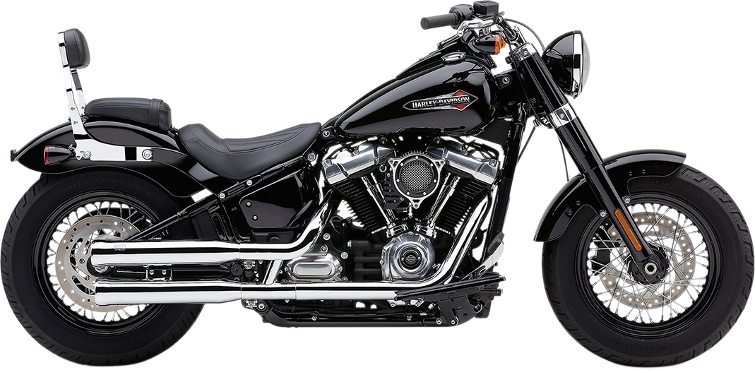 COBRA Neighbor Hater Mufflers for Softail 2018-2022 Chrome 6047