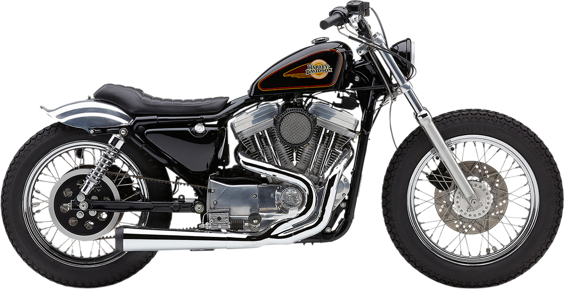 COBRA El Diablo Auspuff - Chrom - 4" F/MID CONTROL MDLS NUR 6471