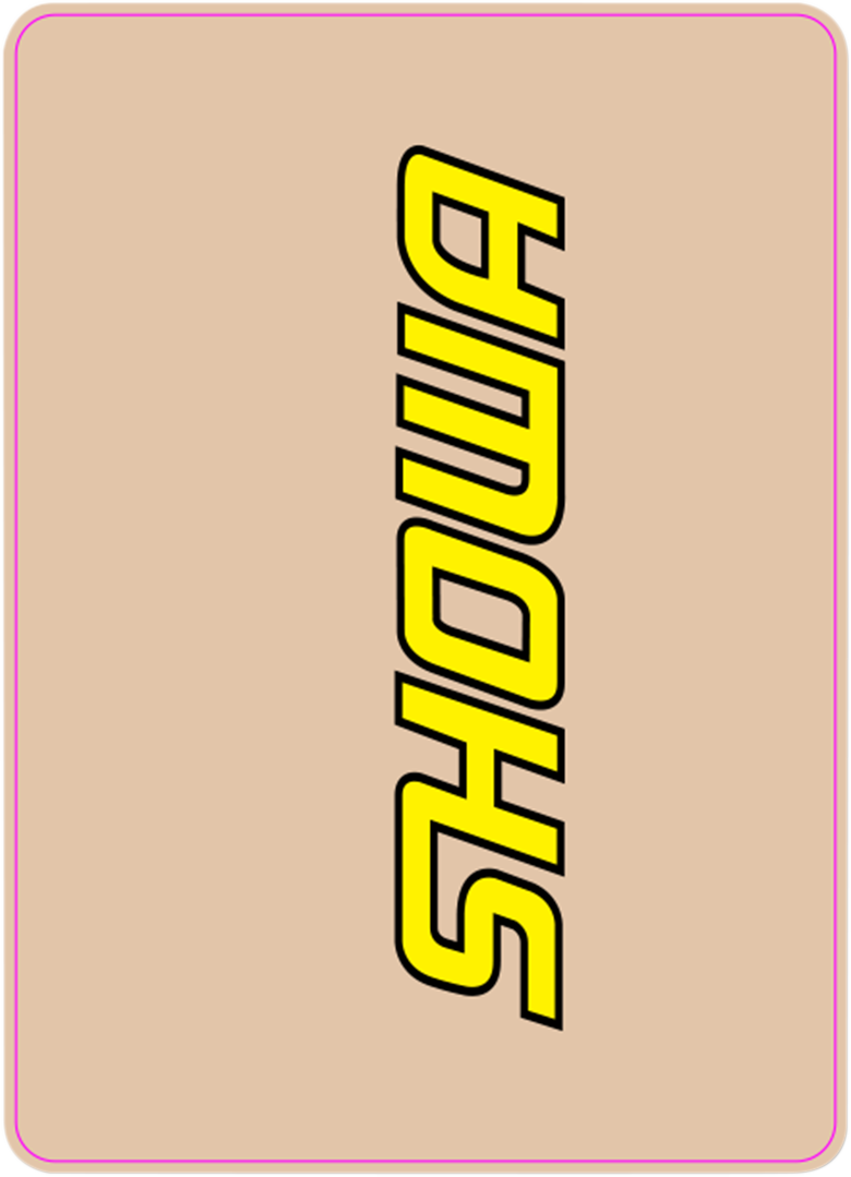 D'COR VISUALS Calcomanía de horquilla superior - Showa - Amarillo 40-80-124