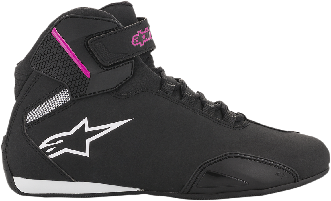 ALPINESTARS Sektor Schuhe für Damen, Schwarz/Pink, Größe 42 2515719103911