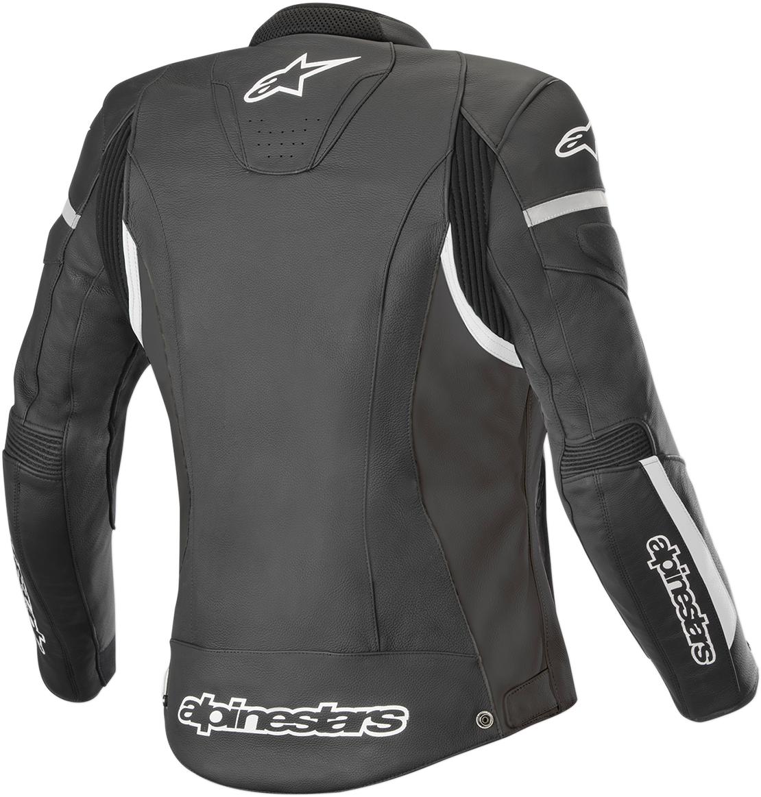 ALPINESTARS Stella Damen Kira Lederjacke - Schwarz/Weiß - US 8 / EU 44 3112019-12-44