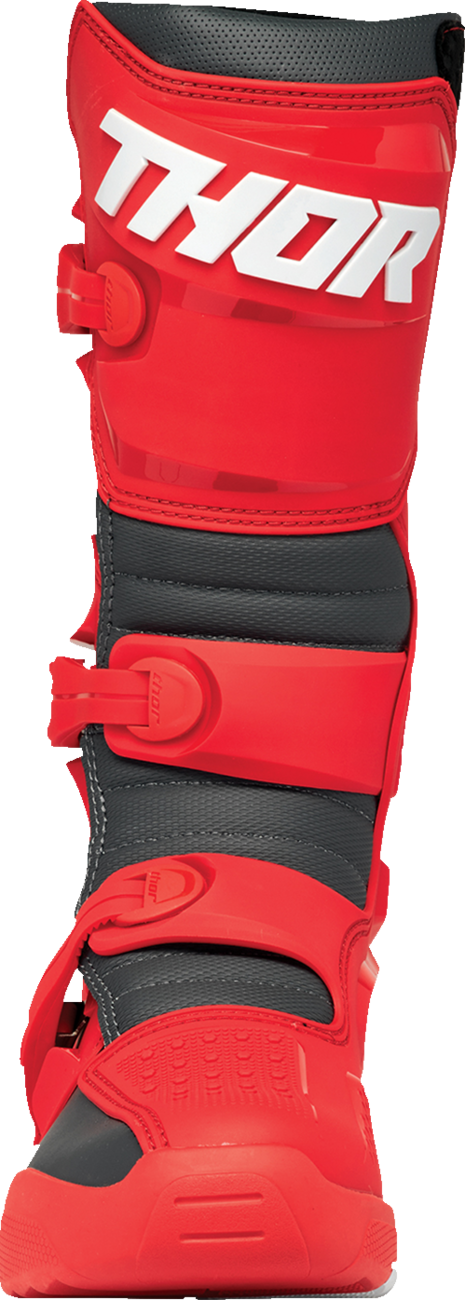 THOR Blitz XR Stiefel - Rot/Anthrazit - Größe 7 3410-3109