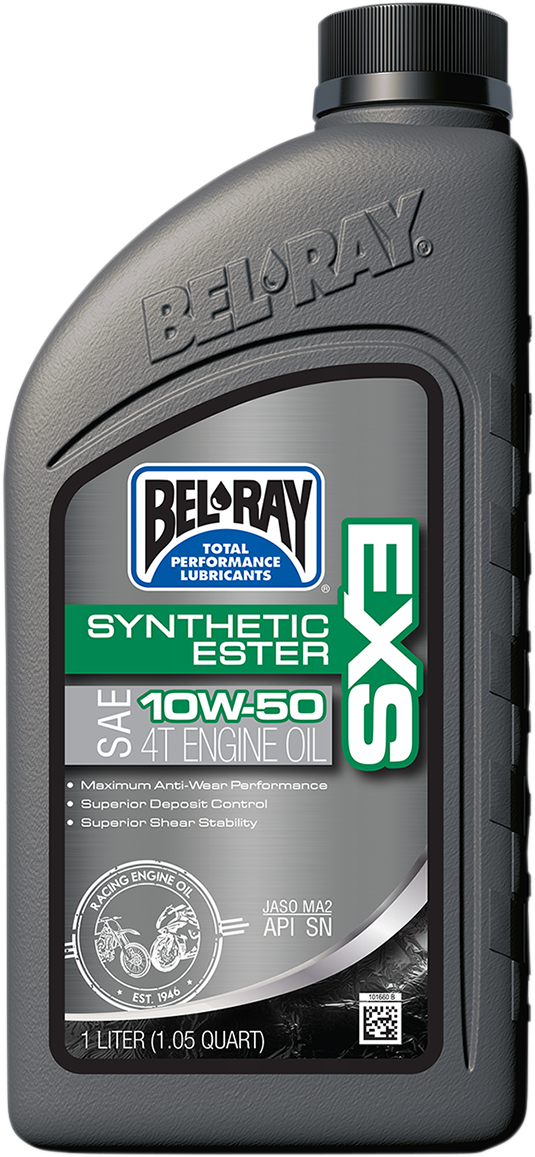 Aceite BEL-RAY EXS sintético 4T - 10W-50 - 1L 99160-B1LW