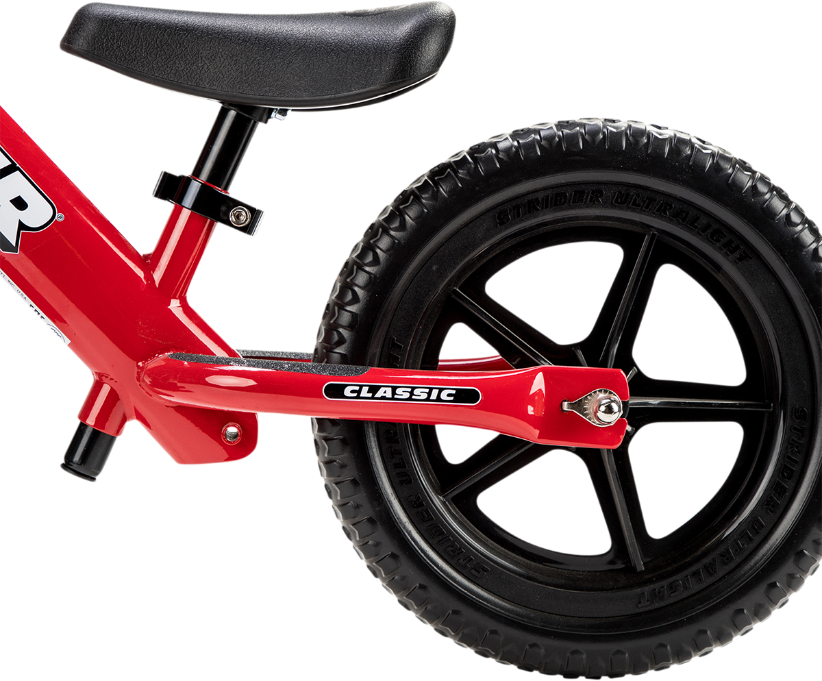 STRIDER 12" Classic Balance Bike - Red ST-M4RD