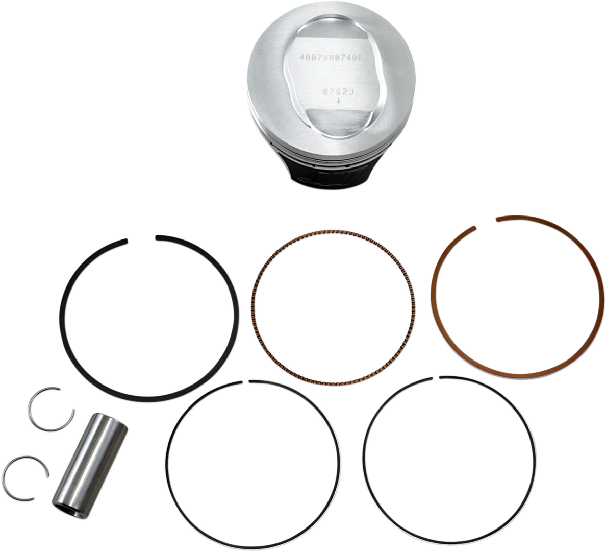 Kit de pistón WISECO de alto rendimiento 40078M07400