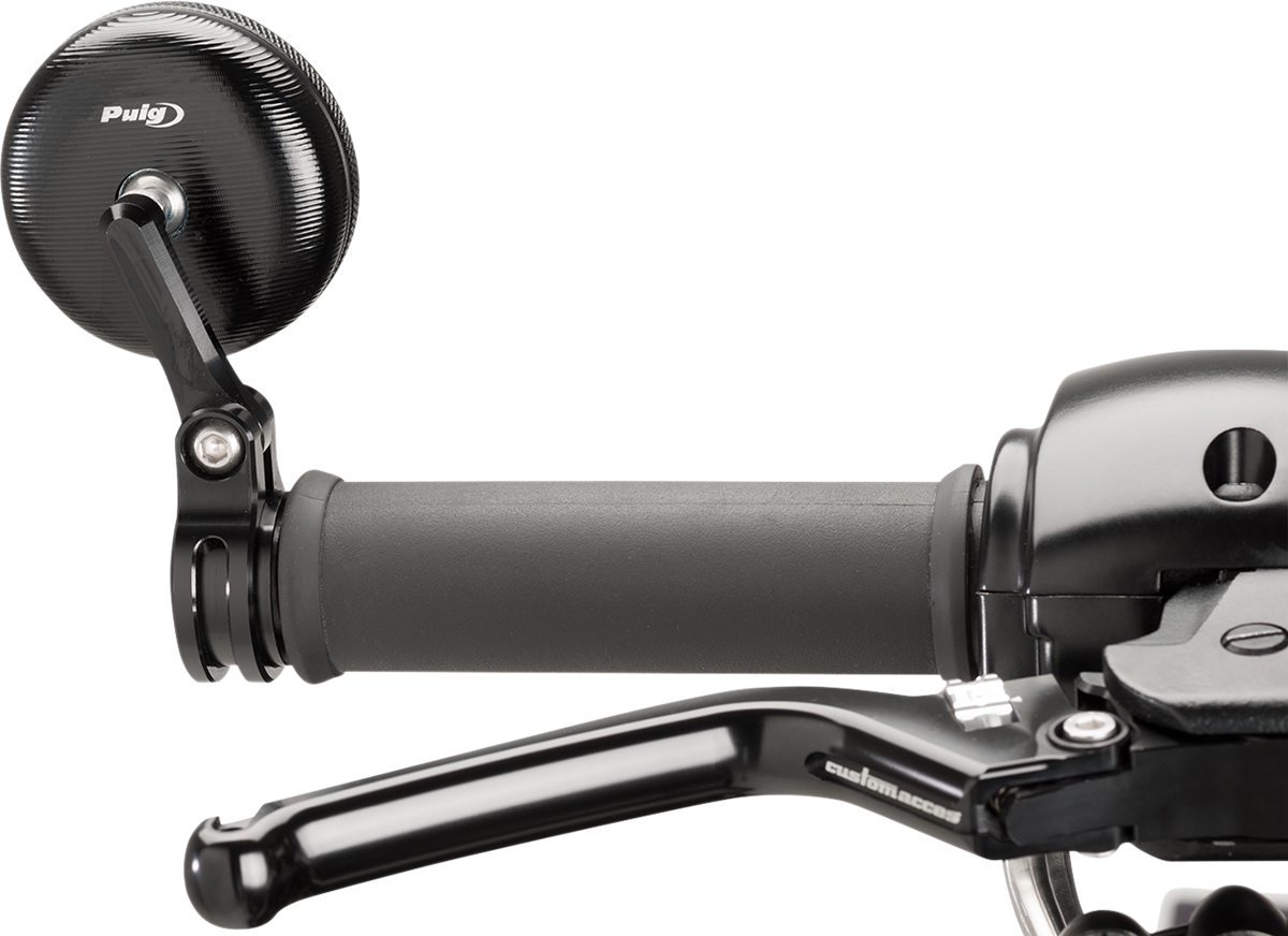 PUIG HI-TECH PARTS Espejo - Tracker - Retrovisor - Redondo - Negro 9506N