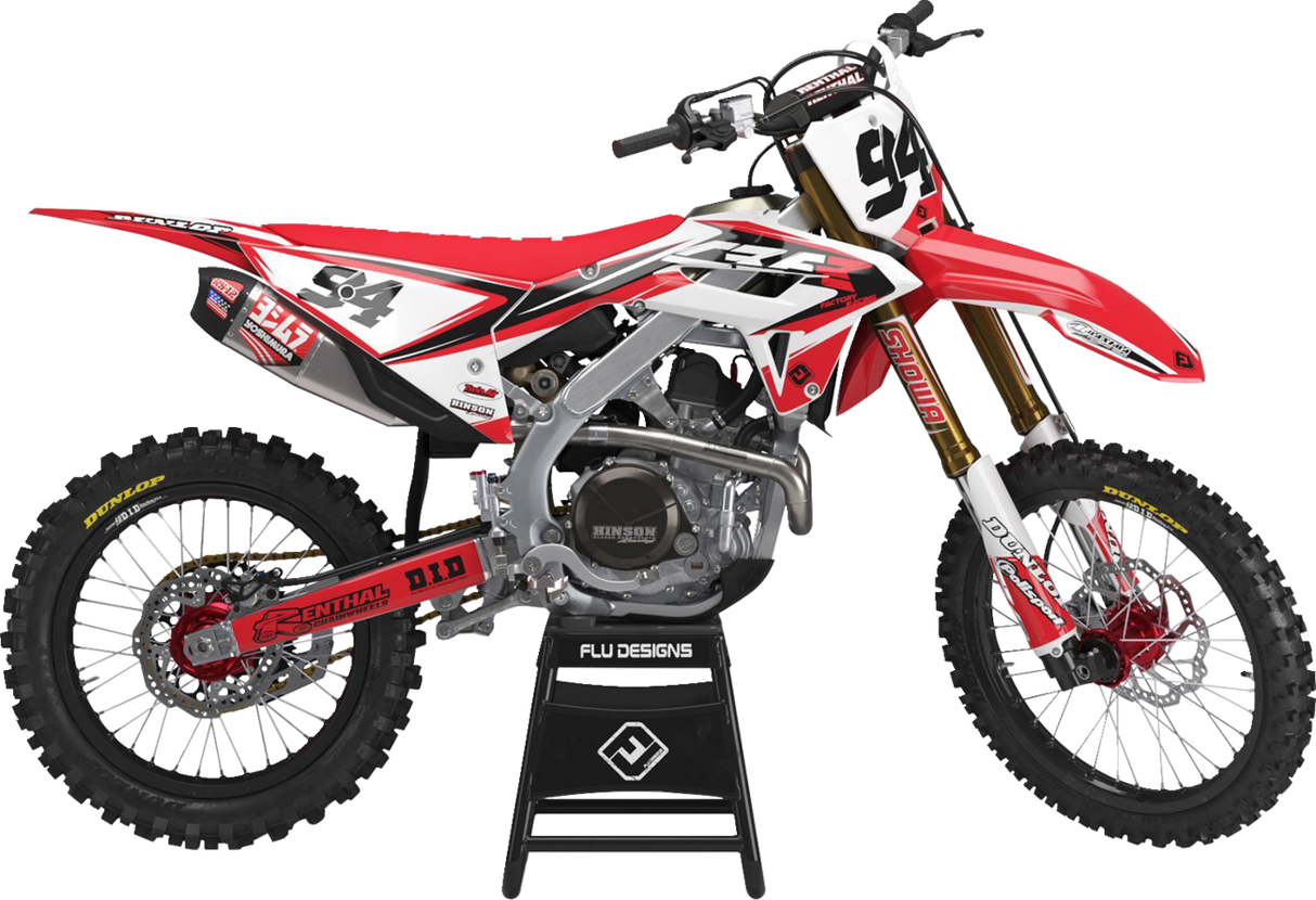 FLU DESIGNS INC. Kit gráfico PTS 6 - CRF 250R/450R 11156