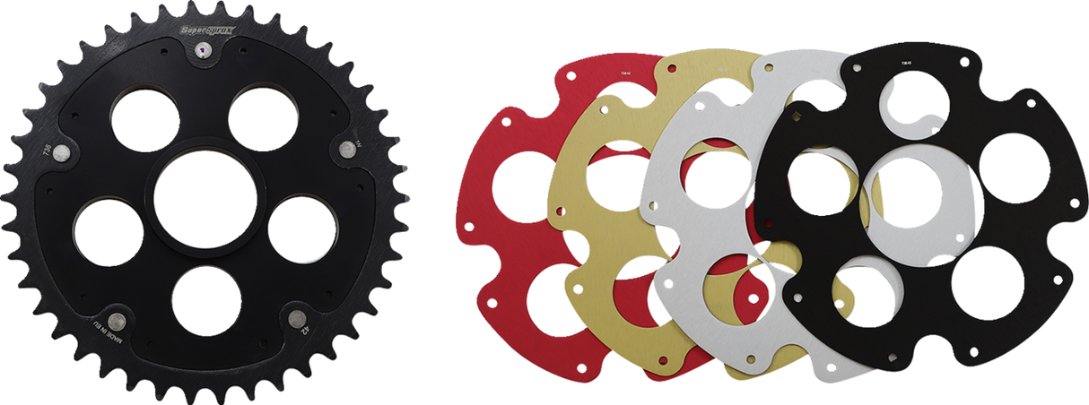 Kit de borde SUPERSPROX - Trasero - Ducati - 42 dientes RSA-736-42-KIT