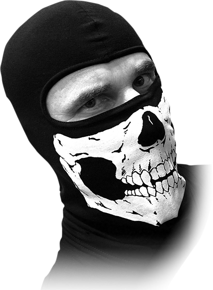 SCHAMPA & DIRT SKINS Stretch Skull Balaclava - Skull BLCLV008