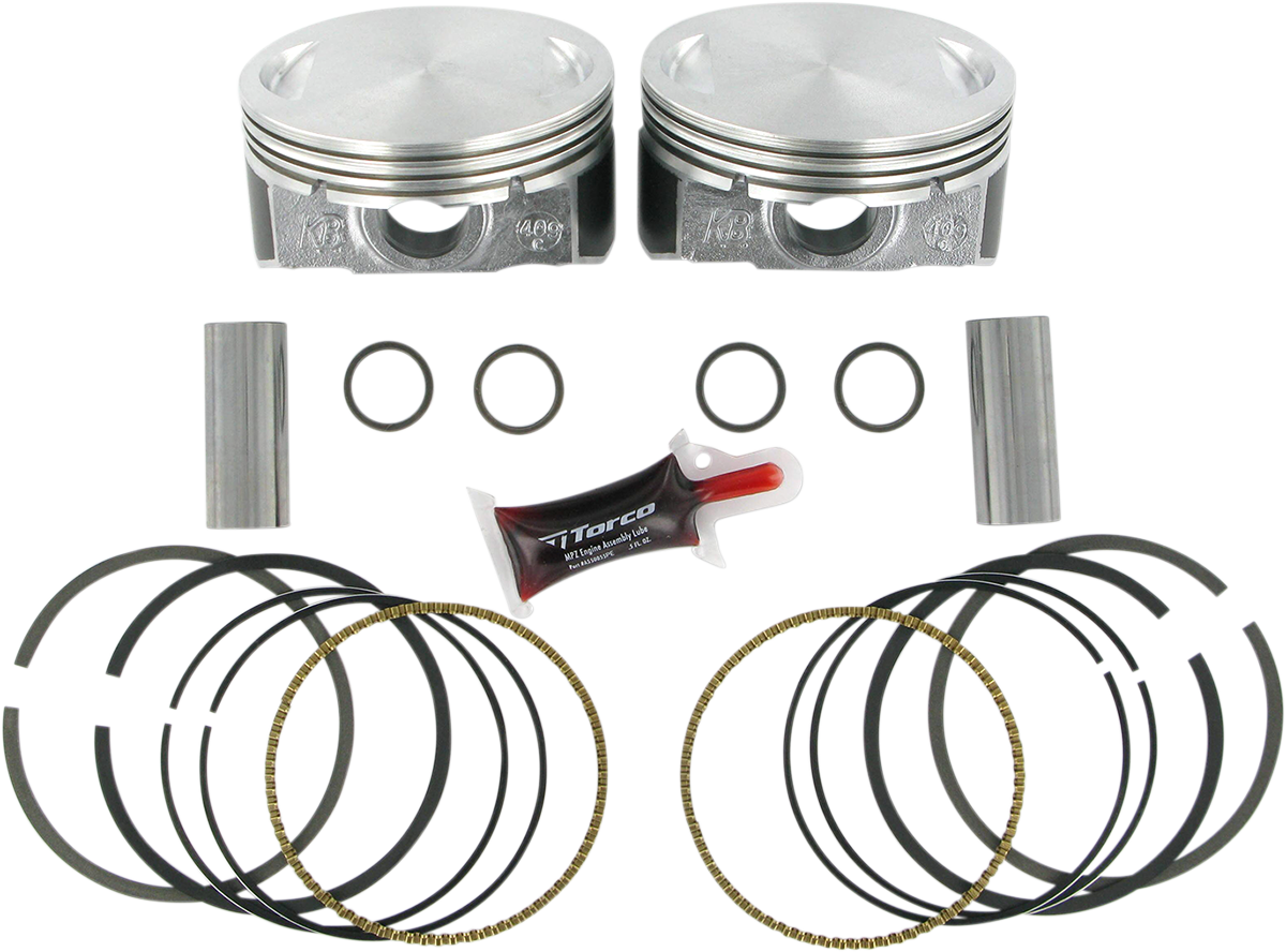 KB PERFORMANCE Piston Kit - Twin Cam KB409C.010