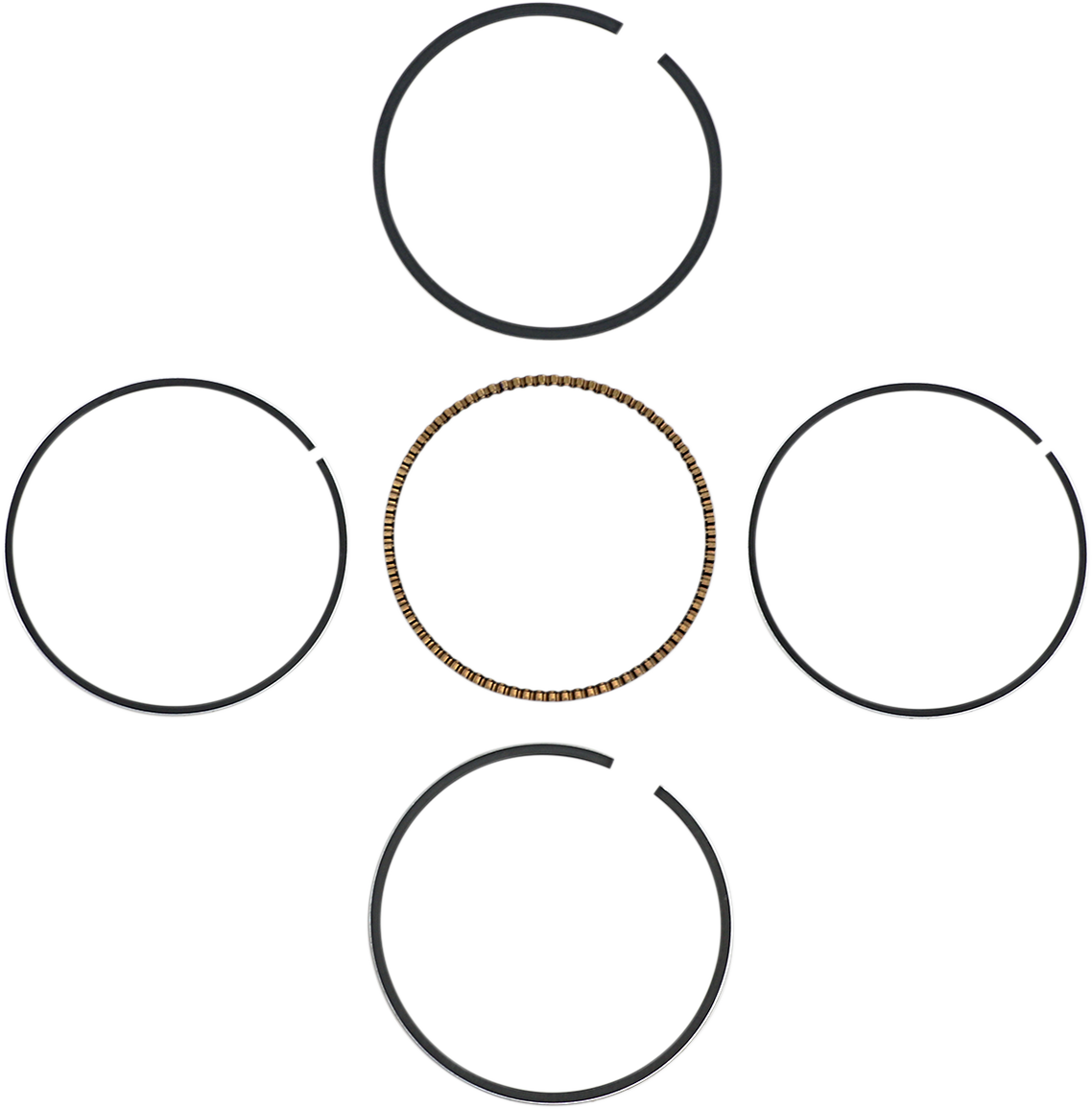 BBR MOTORSPORTS Anillos de pistón 411-HCF-1507