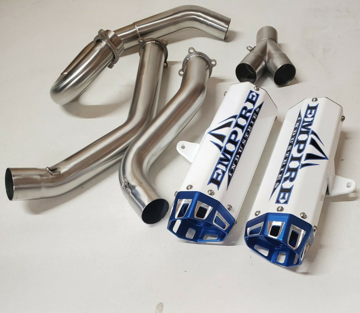 Empire industries raptor 700 2015-2025 gen 2 dual exhaust full system black