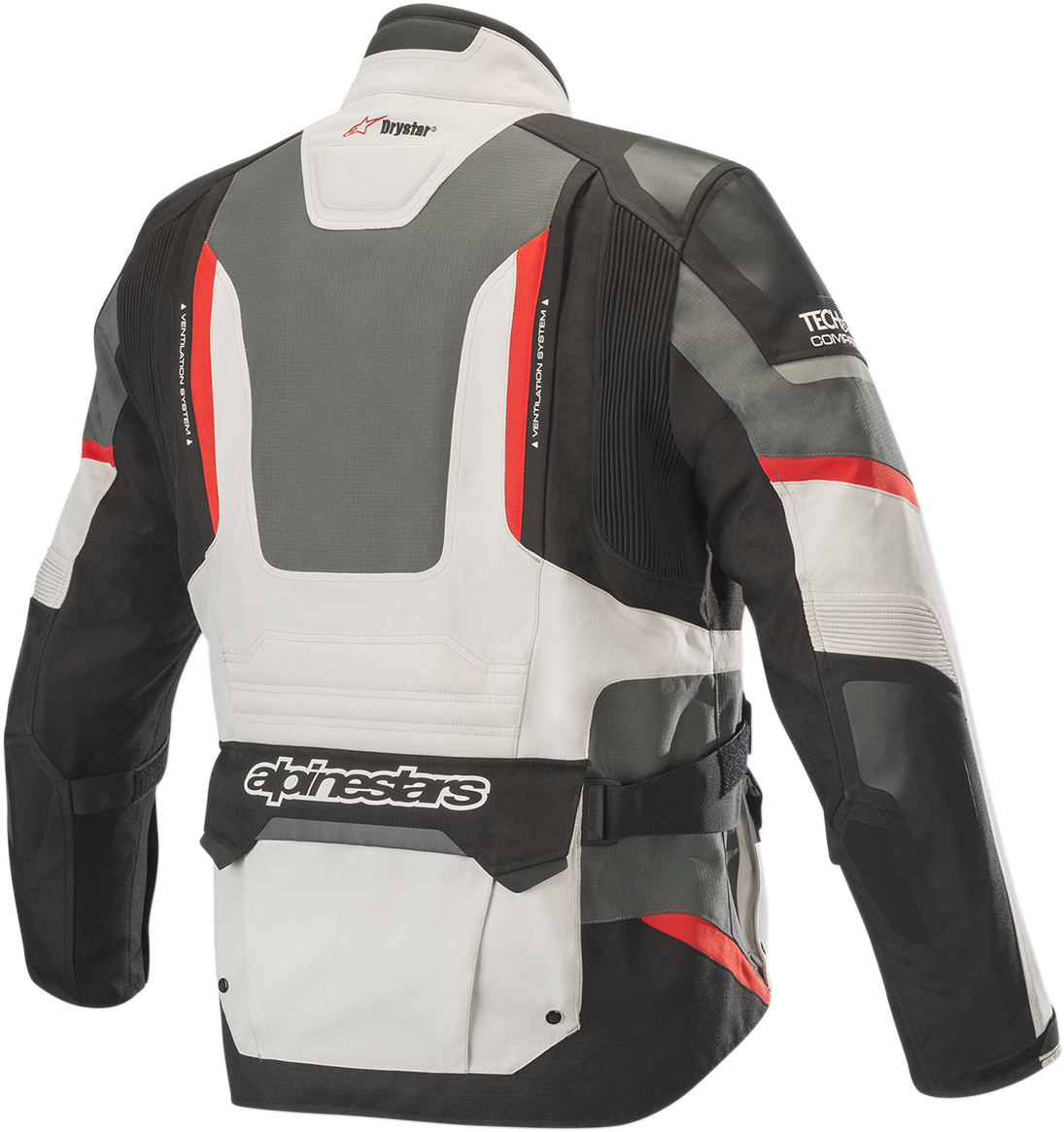 Chaqueta ALPINESTARS Andes Pro Drystar - Gris/Negro/Rojo - Pequeña 3207119-9113-S
