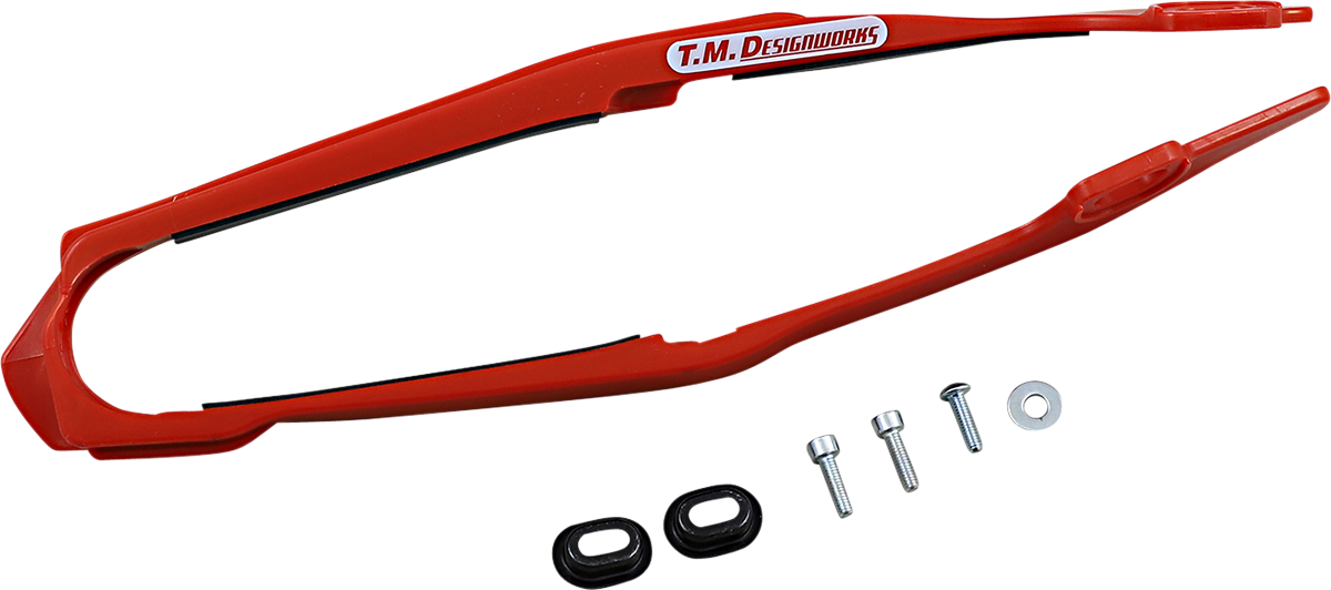 T.M. DESIGNWORKS Chain Slider - Honda - Red DCS-H15-RD