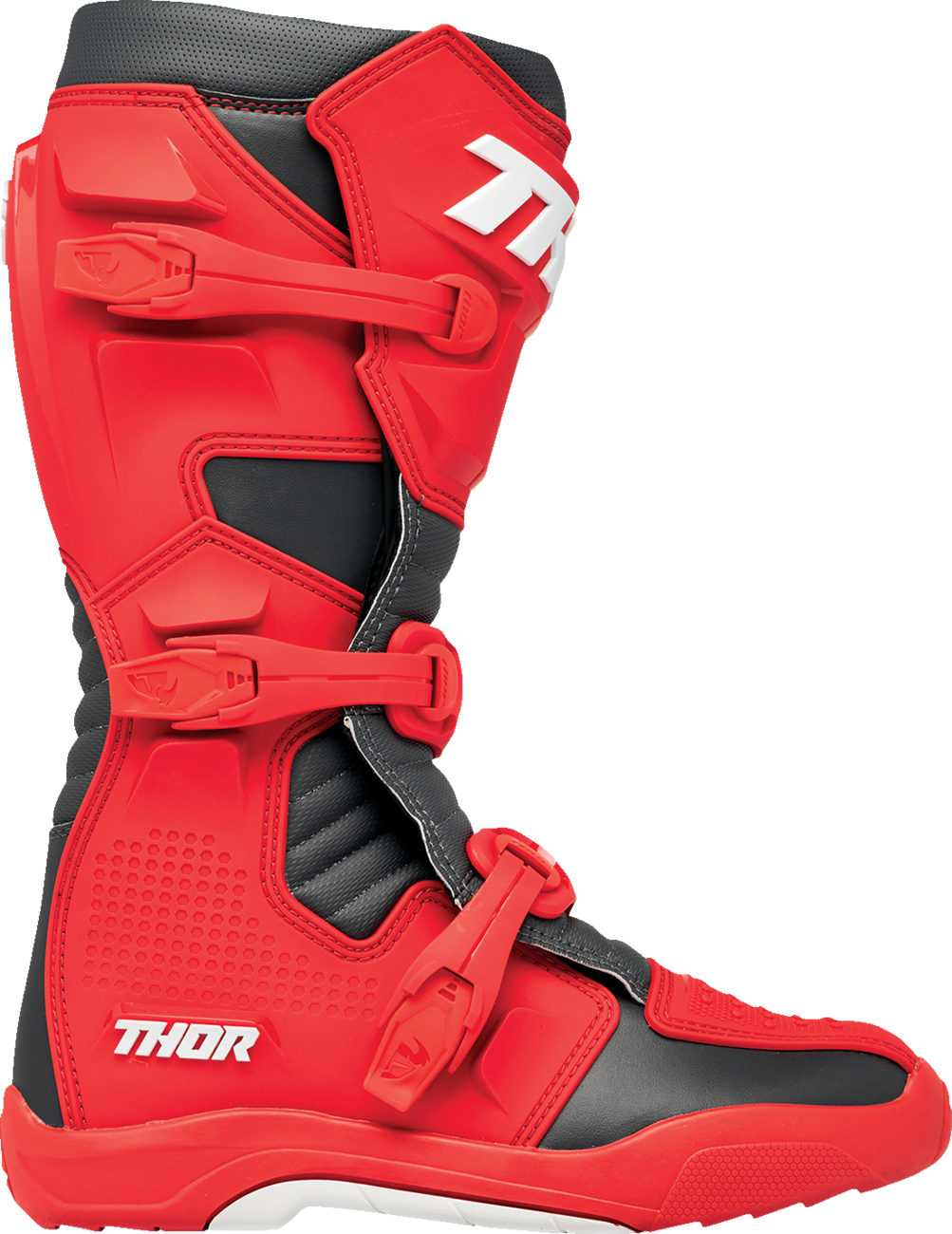 Botas THOR Blitz XR - Rojo/Carbón - Talla 9 3410-3111