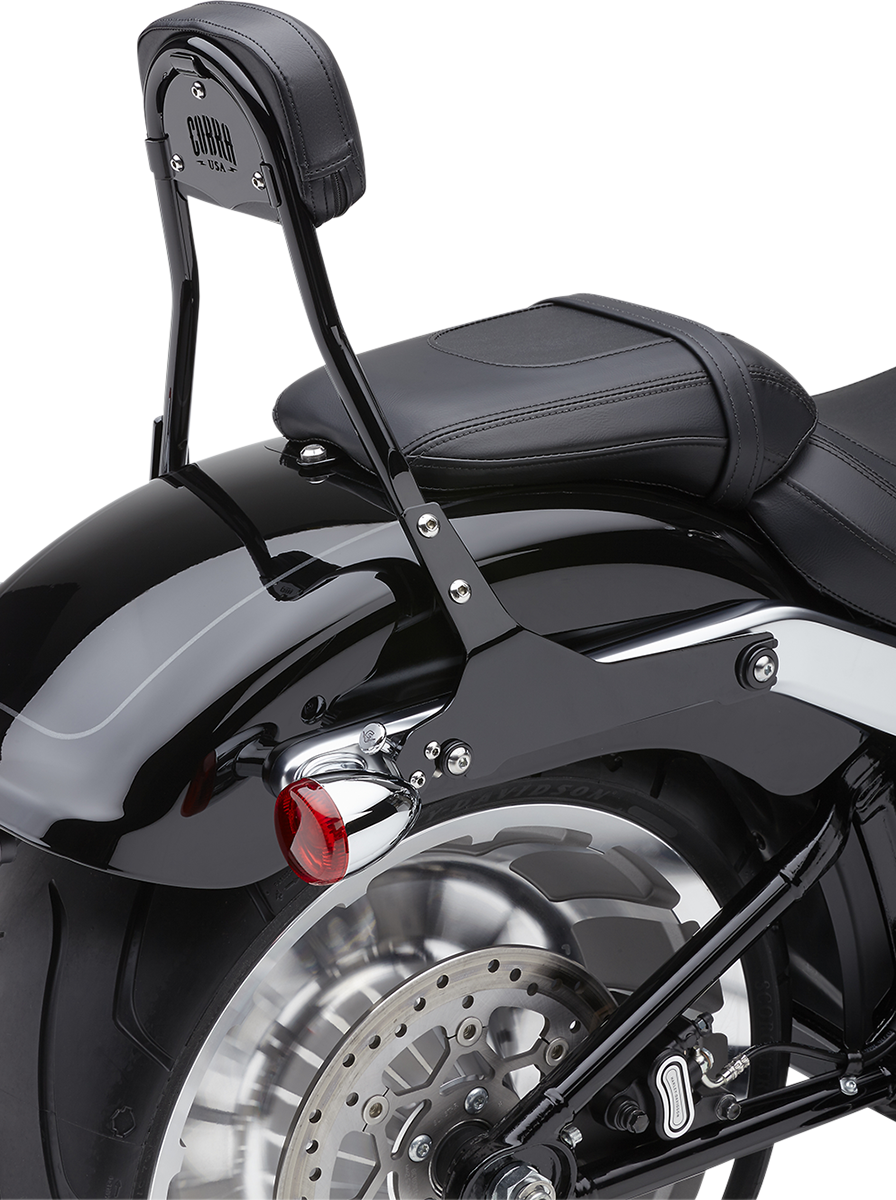 COBRA Rückenlehnen-Kit - 14" - Schwarz - Softail 602-2007B