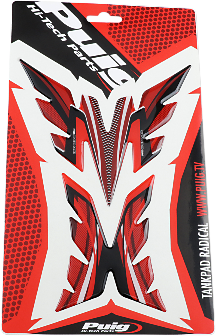 Protector Depósito PUIG HI-TECH PARTS Radikal Rojo 6292R