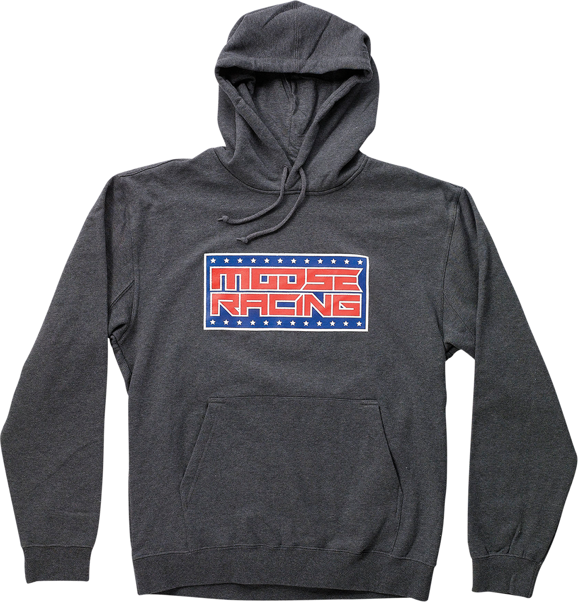MOOSE RACING Spangled Hoodie - Grau - XL 3050-5877