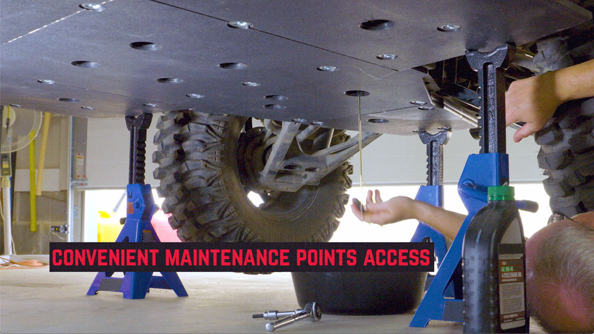 Placa protectora SEIZMIK - 4 asientos - Ranger 76-10168KIT