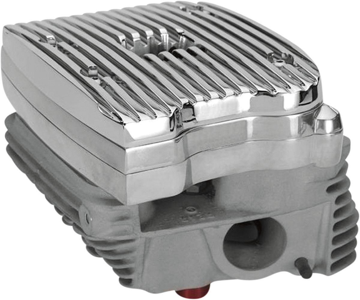 CUSTOM CYCLE ENGINEERING Ventildeckel - gerippt - poliert - EVO CCE5833