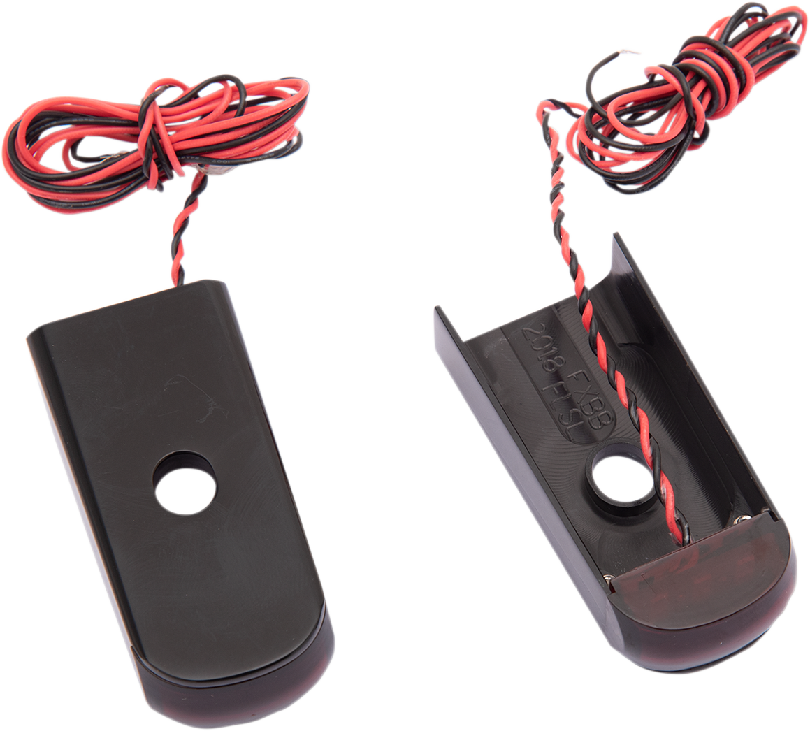 Luz LED de puntal ALLOY ART - Rojo/Rojo Negro 18ST SSL-SB-3B