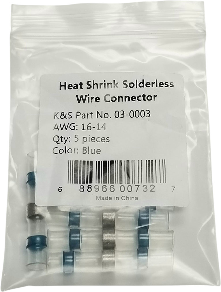 Conector de cable K&S TECHNOLOGIES - AWG 16-14 03-2003