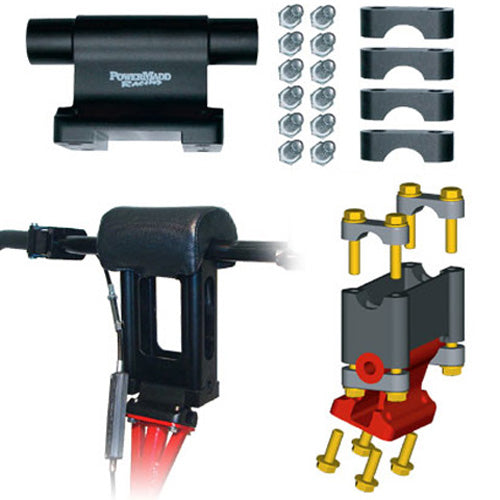 Powermadd Riser Block Conversion Kit Yamaha PD5583