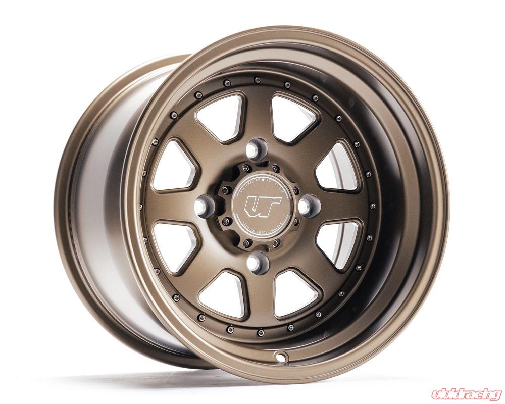 VR Forged D15 Wheel Can-Am Maverick X3 Front or Rear Satin Bronze 15x7.0 +13mm 4x137