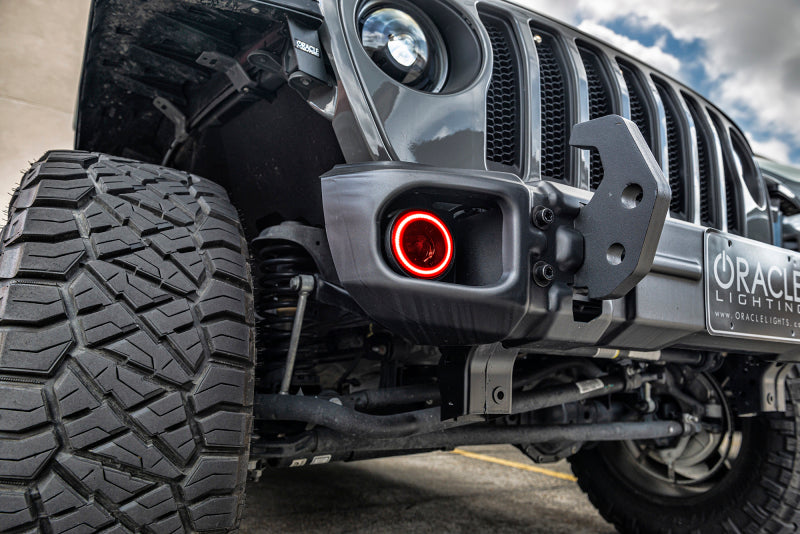 Oracle Jeep Wrangler JK/JL/JT High Performance W LED Fog Lights - ColorSHIFT - Dynamic 5846-332