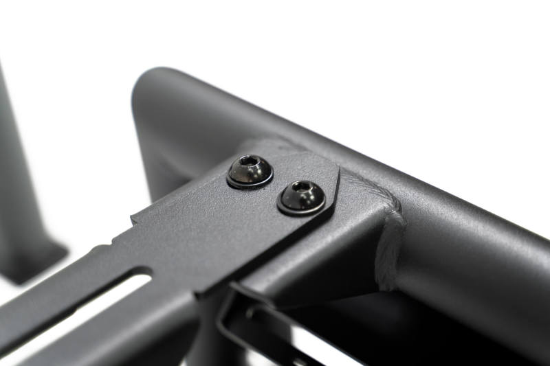 DV8 Offroad 07-23 Toyota Tundra / 09-23 Ford F150 Raptor MTO Series Bed Rack - 2pc Adj. RRUN-03